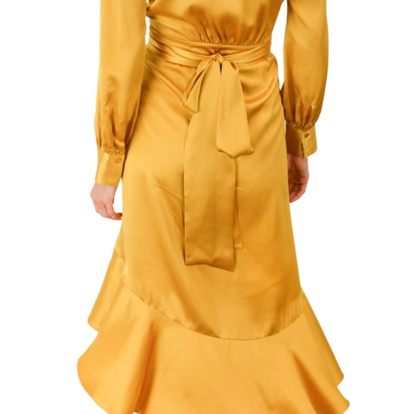 NWT Heros $650 wrap dress - Picture 2 of 6